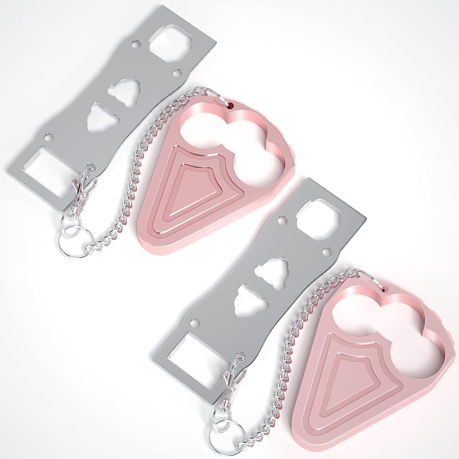 2 Pack Portable Door Lock, Hotel Door Locks for Travelers Metal, Prevent Unauthorized Entry, Apartment Essentials, Home Security, Traveling Essentials, Pink
